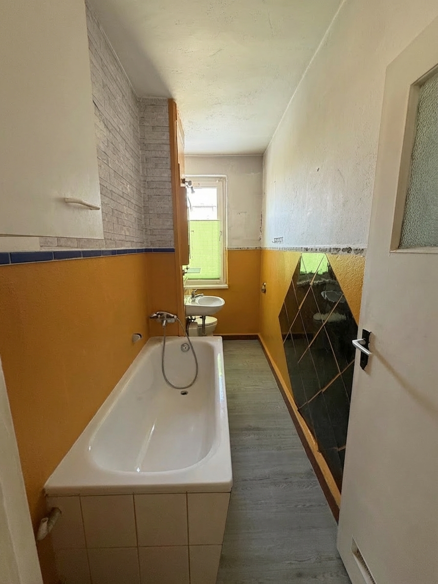 Badezimmer Etagenwohnung Sarnow