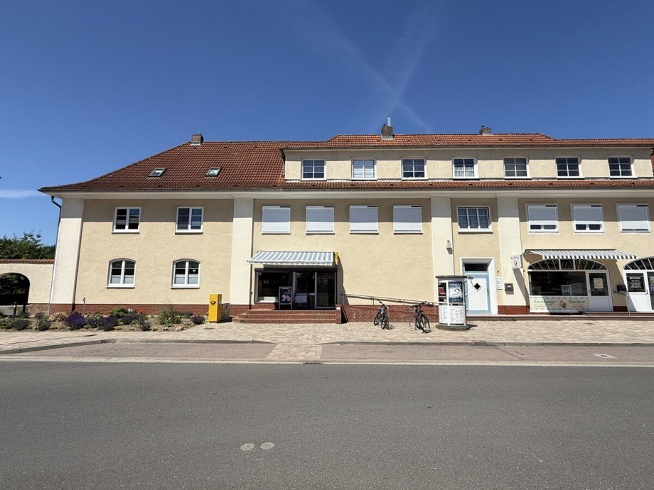 Stra�enansicht Verbrauchermarkt Anklam
