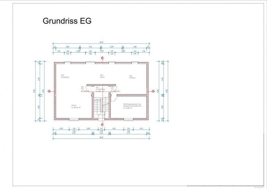 Grundriss EG Haus Anklam