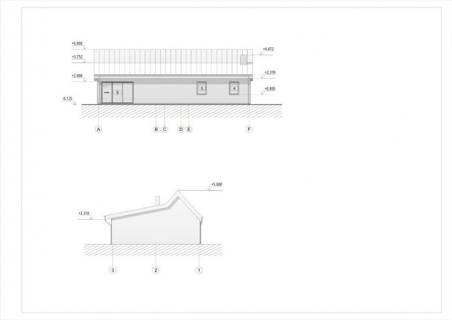Ansicht Bungalow Haus Anklam