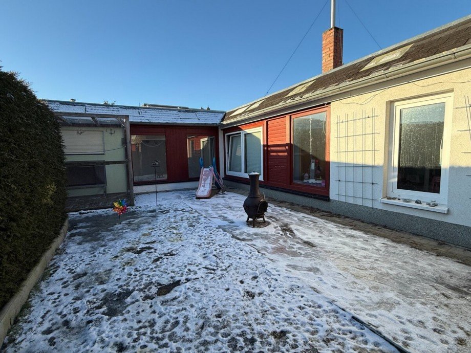 Hinterhof Reihenendhaus Anklam