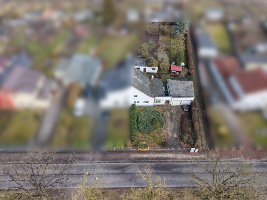 Gneveziner Damm Luftaufnahme Doppelhaush�lfte Anklam