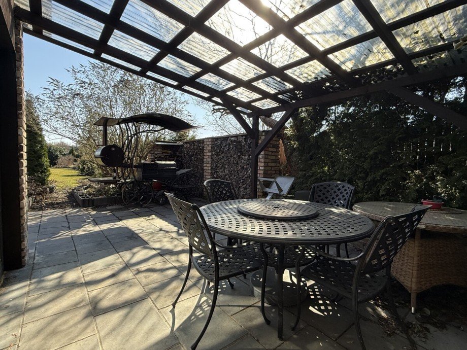 �berdachte Terrasse Haus Anklam