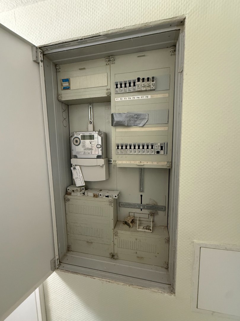 Elektro-Sicherungskasten Reihenendhaus Anklam