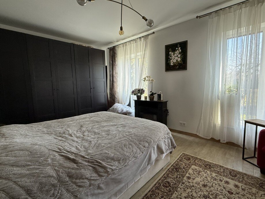 Schlafzimmer im Bungalow Haus Anklam