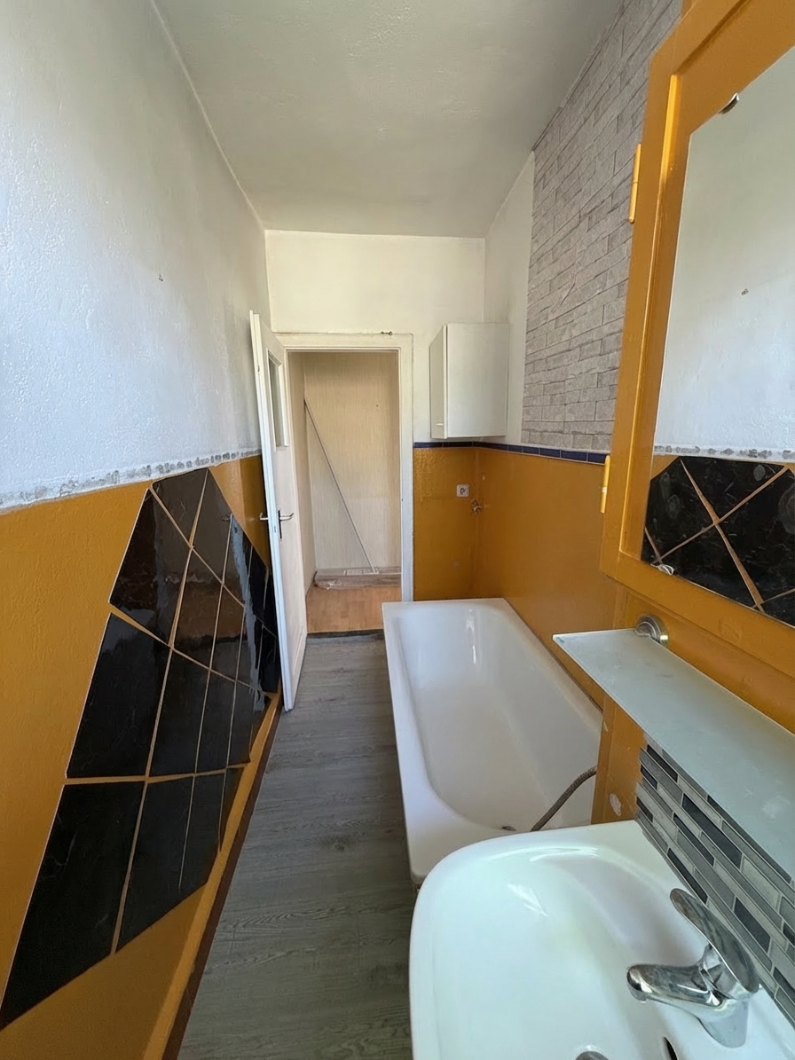 Badezimmer Etagenwohnung Sarnow