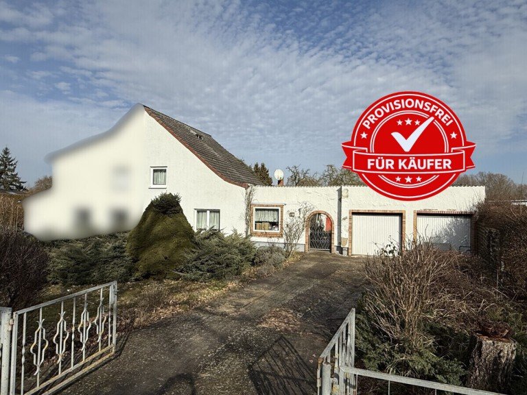 Strassenansicht Anklam Doppelhaush�lfte Charmantes Projekt f�r Handwerker