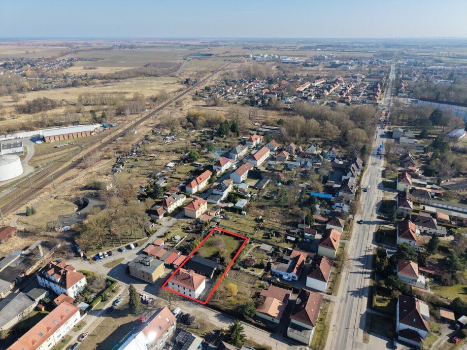 Luftaufnahme Haus Anklam