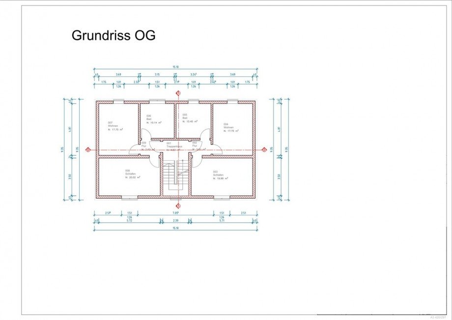 Grundriss OG Haus Anklam