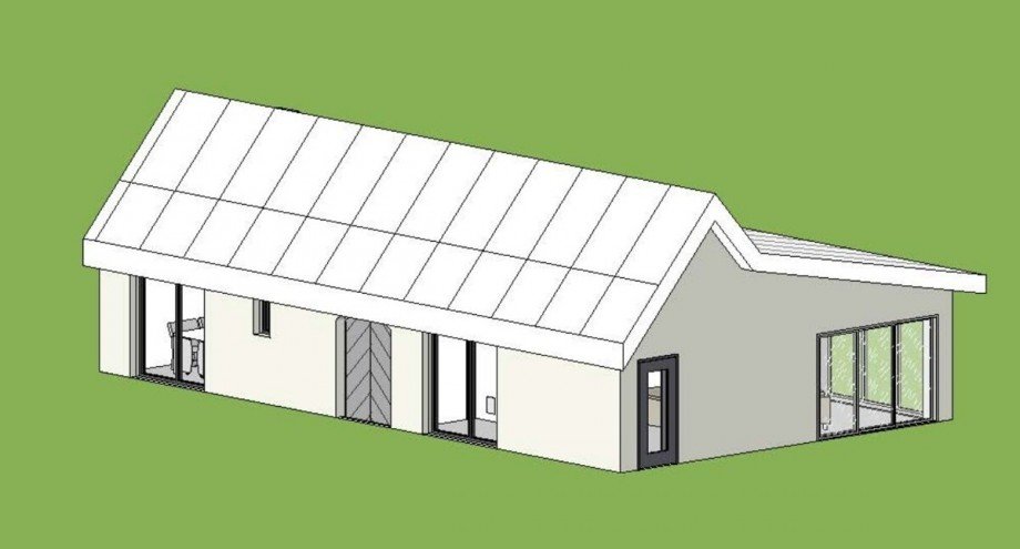 Ansicht Bungalow Haus Anklam