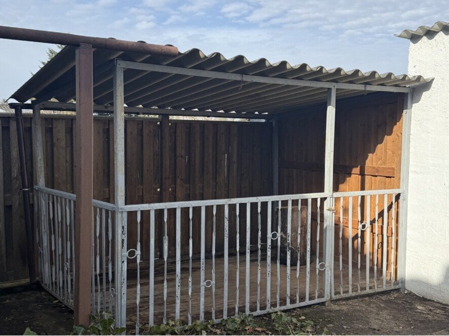 Holzunterstand Doppelhaush�lfte Anklam